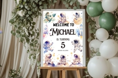 Baby Shower Welcome Sign Template 129 Product Image 3