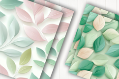Pastel Abstract Flower Digital Paper Product Image 2