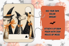 Halloween Monsters Money Card Printable Product Image 2