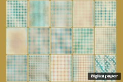 Vintage Gingham Polka Dot Papers Product Image 2