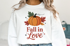 Fall in Love Svg | Thanksgiving Svg | Shirt Svg Product Image 1