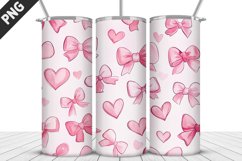 Lovely Hearts Tumbler Design | Valentine&#039;s Day Tumbler Wrap Product Image 3