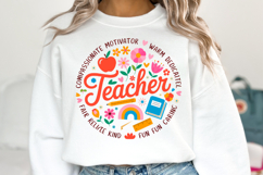 Teacher svg | Svg Files for Cricut | Shirt Svg Product Image 1