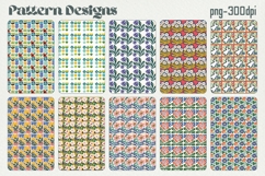 Scalloped Retro Pattern Bundle Product Image 2