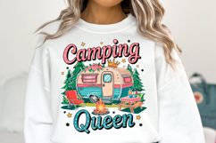 Camping Queen svg | Svg Files for Cricut | Shirt Svg Product Image 1