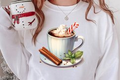 Christmas Coffee Hot Cocoa Sublimation Clipart Product Image 2