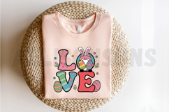 Easter PNG, Easter Gnome PNG,Easter Love PNG Sublimation Product Image 2