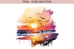 Sunset png design for T-shirts Product Image 2