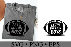 Let&#039;s Do this Boys Svg | Game Day Svg | Sport | Shirt Svg Product Image 2