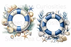 Ocean, Sea, Ephemera, PNG, watercolor, Clipart Product Image 2
