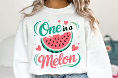 One in a melon svg | Summer Svg | Shirt Svg Product Image 1