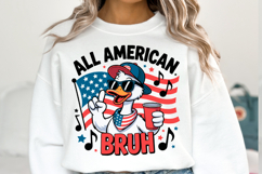 All American Bruh svg | Svg Files for Cricut | Shirt Svg Product Image 1