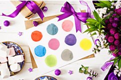 32 Watercolor Dots clipart, Hand Painted Watercolor Dots Product Image 2