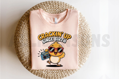Funny Chick Wearing Sunglasses Holding Boombox Saying Product Image 2