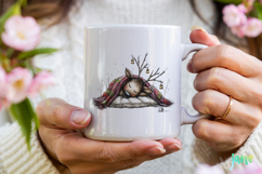 Whimsical Christmas Cabin Clipart Product Image 3