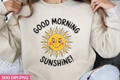 Good Morning Sunshine PNG, Retro Positive Sublimation PNG Product Image 2