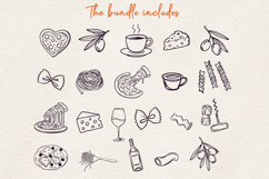 Hand Drawn Olive Branch Clipart Olive Illustration SVG PNG Product Image 2