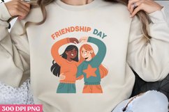 Friendship Day PNG, Friendship Sublimation PNG Product Image 2