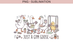 Gym geese png design for T-shirts Product Image 2