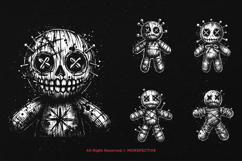 10 Bundle Dark Art Voodoo Doll Mystical Black Magic Occult Product Image 3