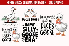 Funny Goose Sublimation Bundle PNG Product Image 3