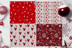 Christmas pattern | 8 Christmas Sublimation Tumbler Designs Product Image 2