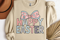 Happy easter PNG, Coquette Easter Day Sublimation PNG Product Image 2