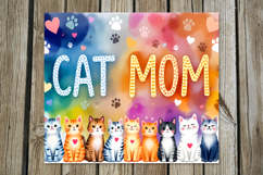 Cat lovers | 4 Skinny tumbler sublimation designs PL Product Image 2