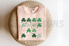 Coquette St. Patrick&#039;s Day Bow Sublimation PNG Product Image 2