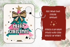 Cartoon Christmas Tree Money Cards, Christmas Gift Card Product Image 2