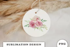 Watercolor flowers bouquet PNG Product Image 2