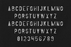 Bock Modern Outline Display Font Product Image 2