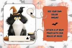Kids Halloween Gift Card Printable, Money Card Design Product Image 2