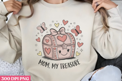 Floral Mama Mom Sublimation PNG Product Image 1