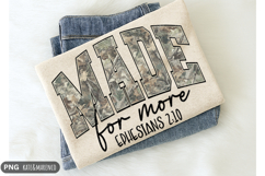 Made for More PNG | Camouflage PNG | Christian PNG Product Image 1