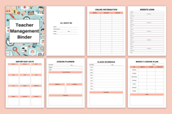 Teacher Management Binder Canva Templates Product Image 2