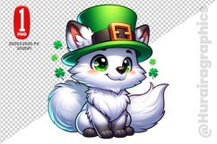 Cute Fox Clipart - PNG File Product Image 1