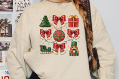 Vintage Christmas Sublimation,Christmas Png Product Image 2