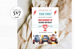 Baby Shower Invitation Template 295 Product Image 2
