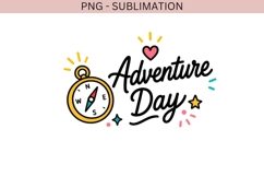 Adventure Day PNG | Travel Adventure Design | Compass Product Image 2