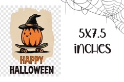 Happy Halloween Towel, Spooky Pumpkin Towel Design Product Image 2