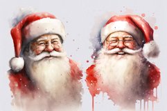 Santa Claus clipart, Christmas clipart Product Image 2