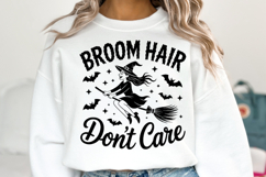 Broom Hair Don&#039;t Care Svg | Halloween Svg | Shirt Svg Product Image 2