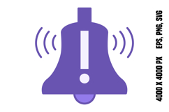 Colored Alarm Icon Product Image 1