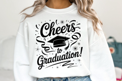 Cheers to Graduation svg | Graduation Svg | Shirt Svg Product Image 1