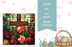 Christian Square Coasters, Jesus Christ Square Coasters Product Image 2