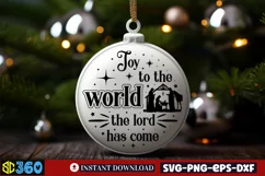 Joy to the world the lord has come SVG, Christmas SVG Product Image 2