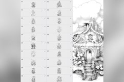 57 Procreate Blooming Fairy Homes Stamp Brushes Product Image 6