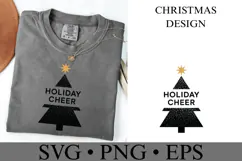 Holiday Cheer Svg | Christmas svg | Shirt Svg Product Image 1
