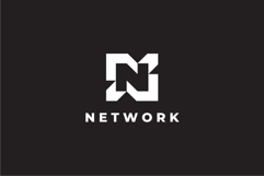 Network Letter N Logo Design Vector Template Product Image 2